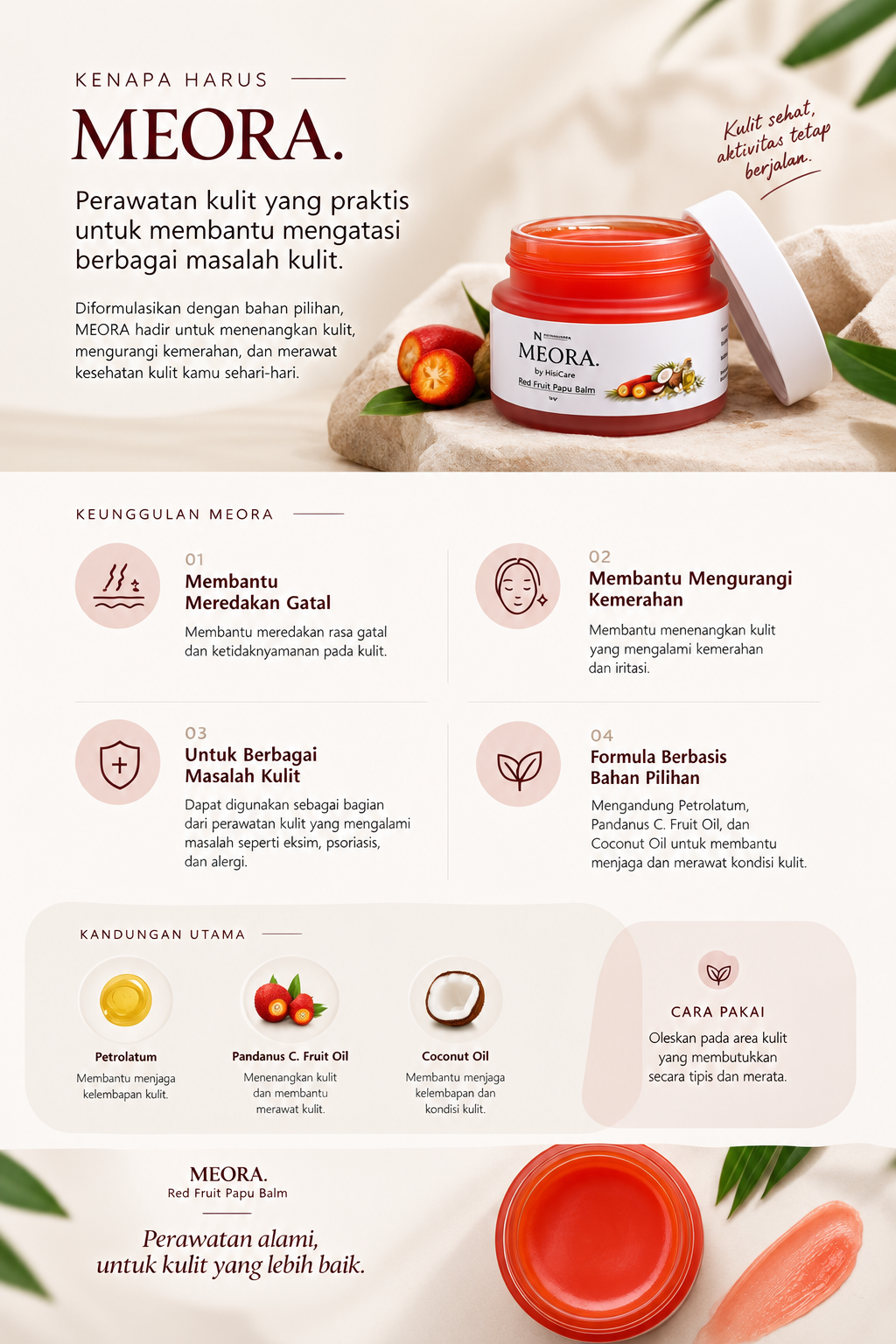 Kenapa Harus Pilih MEORA Balm
